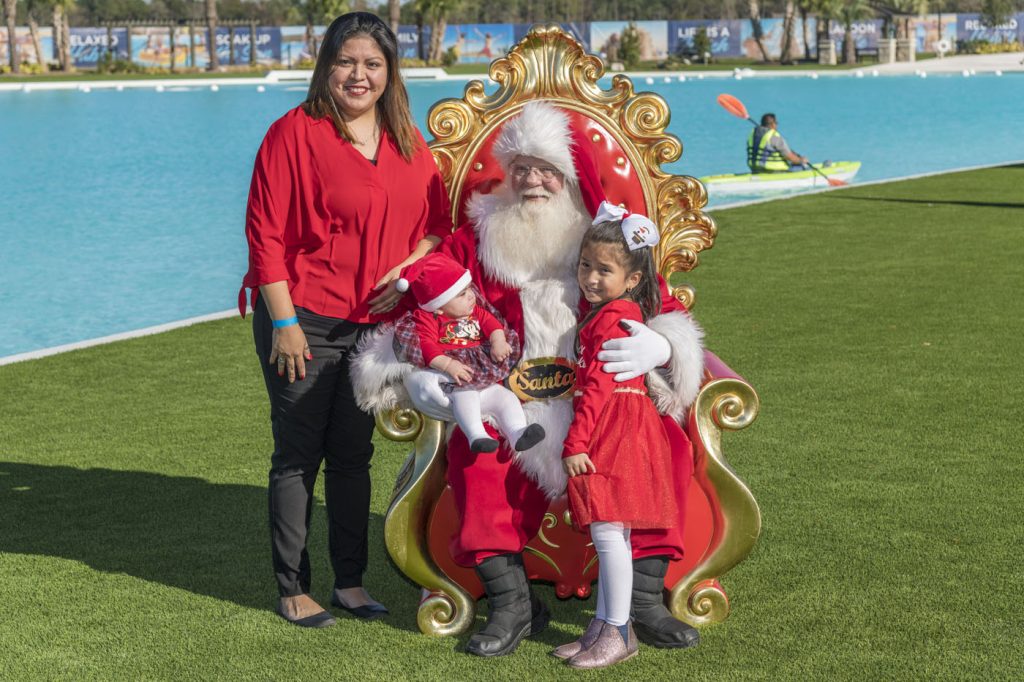 Balmoral Santa Claus with kids