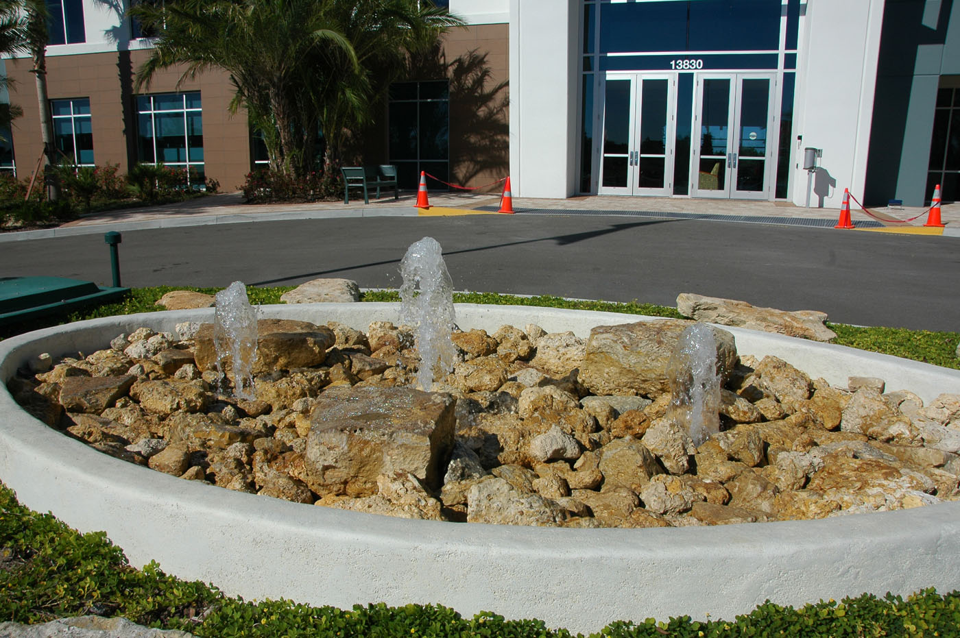 Mosaic Fishhawk Office Entrance Fountain