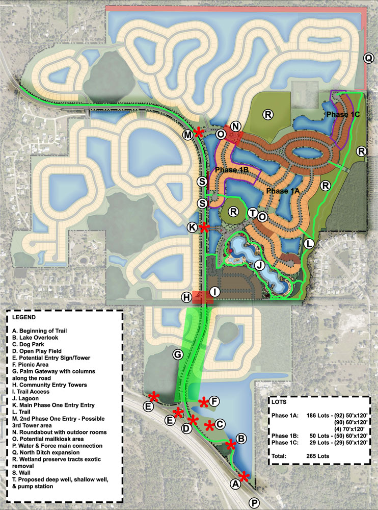 Brightwater site map