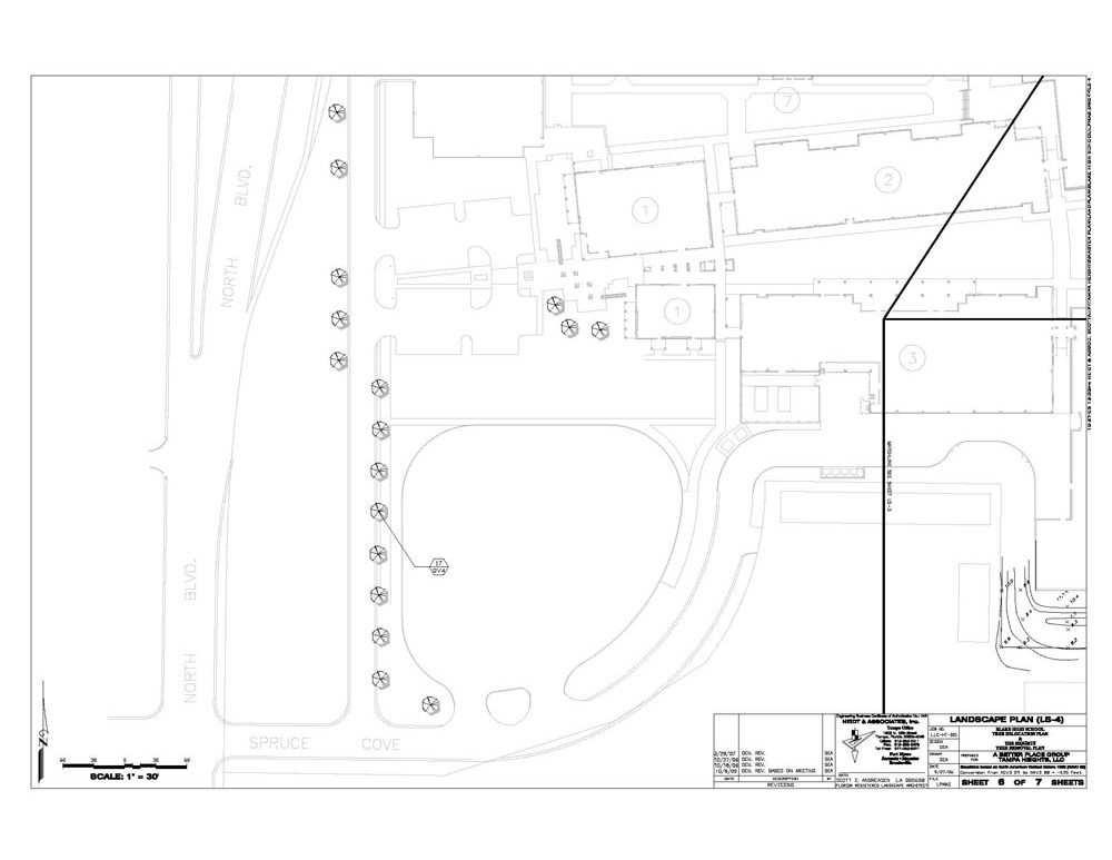 blake high school tree relocation and removal plans